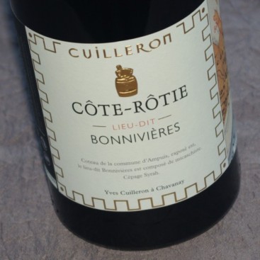 CÔTE-RÔTIE lieu-dit BONNIVIERES 2018 (Yves CUILLERON)