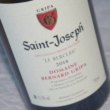 SAINT-JOSEPH "Le Berceau" BLANC 2019 (Domaine Gripa)