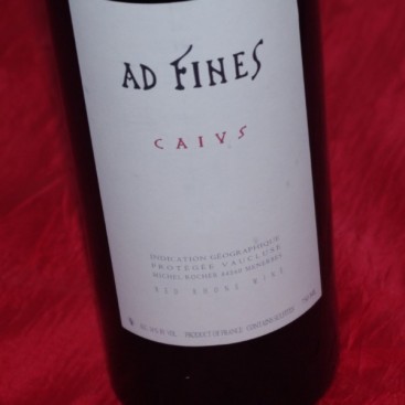 CAIUS 2014 (Domaine Ad Fines)