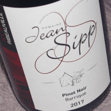 PINOT NOIR 2017 - BARRIQUE (Domaine Jean Sipp)