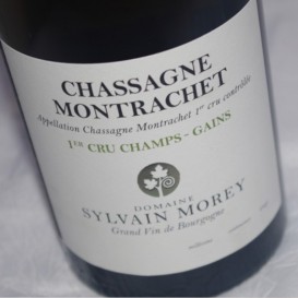 CHASSAGNE-MONTRACHET 1er CRU "LES CHAMPS-GAIN" Blanc 2020 (Domaine Sylvain Morey)