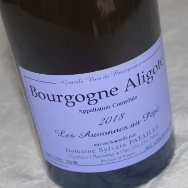 LES AUVONNES AU PÉPÉ 2018 (Domaine Sylvain PATAILLE)