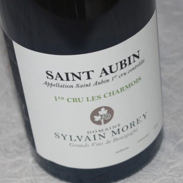 SAINT-AUBIN 1ER CRU LES CHARMOIS 2021 (Domaine Sylvain Morey)