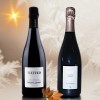 BOX OF 2 BOTTLES OF 100% PINOT BLANC CHAMPAGNE