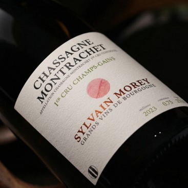 CHASSAGNE-MONTRACHET 1er CRU "LES CHAMPS-GAIN" WHITE WINE 2023 (Domaine Sylvain Morey)