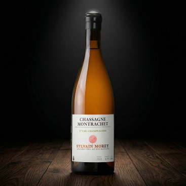 CHASSAGNE-MONTRACHET 1er CRU "LES CHAMPS-GAIN" WHITE WINE 2023 (Domaine Sylvain Morey)