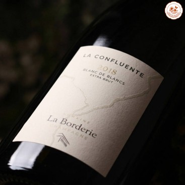 CHAMPAGNE LA CONFLUENTE 2018 (Domaine La Borderie) - 1