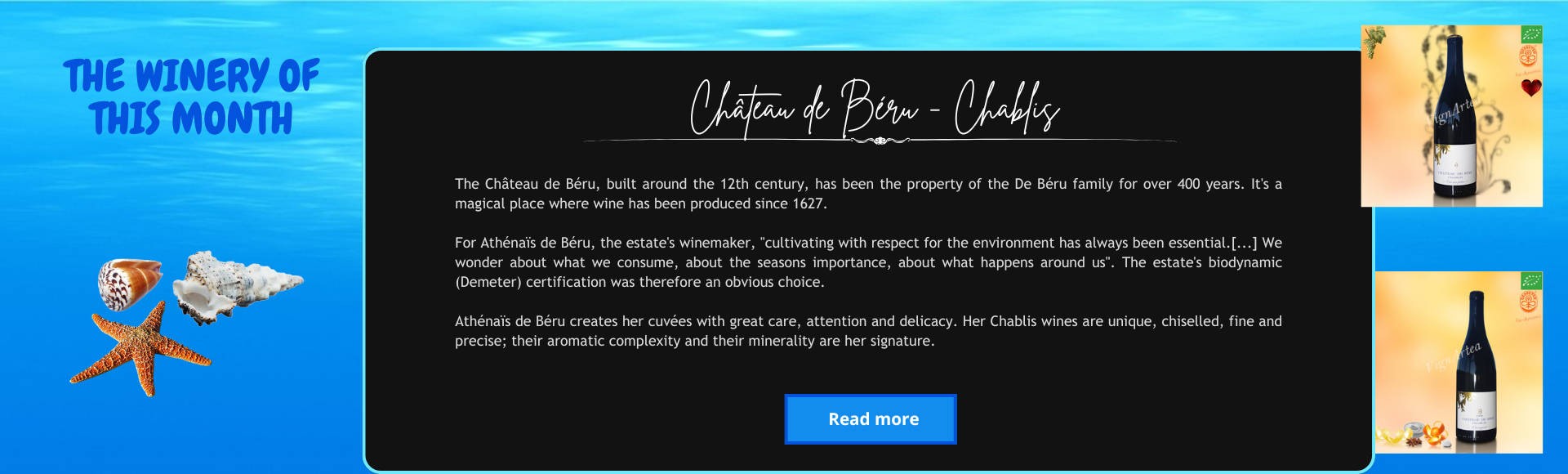 Wines of Chateau de béru