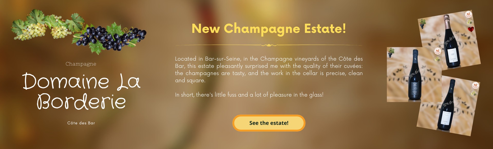 La Borderie estate - Champagne